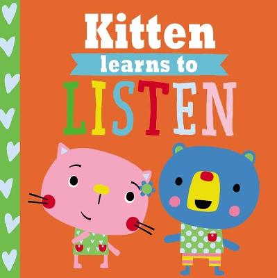 Book cover for Playdate Pals Kitten Learns to Listen