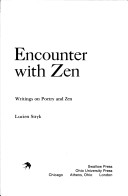 Book cover for Encounter with Zen