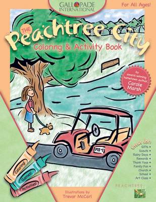 Book cover for Peachtree City Coloring Book!