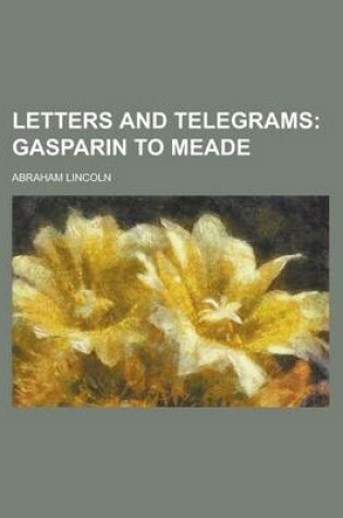 Cover of Letters and Telegrams