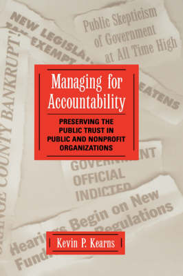 Book cover for Managing for Accountability