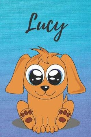 Cover of Lucy dog coloring book / notebook / journal / diary