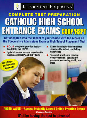 Cover of Catholic High School Entrance Exams, COOP/HSPT