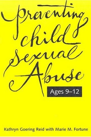 Cover of Preventing Child Sexual Abuse