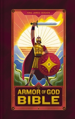 Book cover for KJV Armor of God Bible, Hardcover (Children’s Bible, Red Letter, Comfort Print, Holy Bible): King James Version