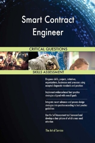 Cover of Smart Contract Engineer Critical Questions Skills Assessment