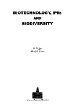 Cover of Biotechnology, IPRs & Biodiversity