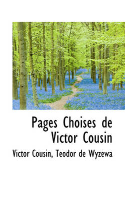 Book cover for Pages Choises de Victor Cousin