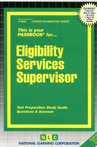 Cover of Eligibility Services Supervisor