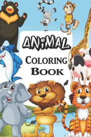 Cover of Animal Coloring Book