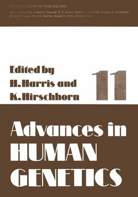 Book cover for Advances in Human Genetics 11