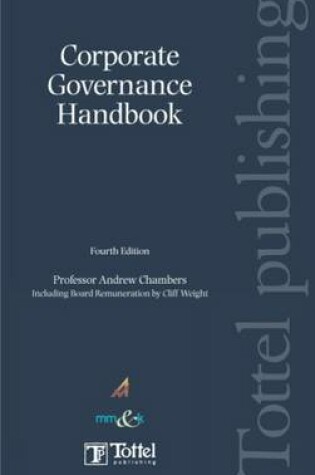 Cover of Corporate Governance Handbook