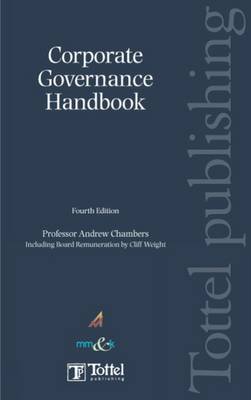 Cover of Corporate Governance Handbook