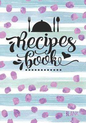 Book cover for Recipes Book Blank