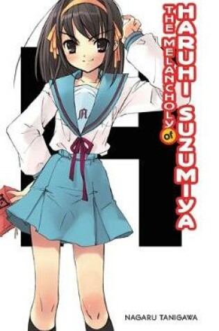 Cover of The Melancholy of Haruhi Suzumiya (light novel)