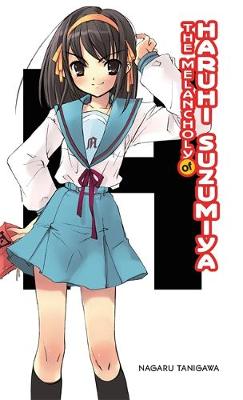 Cover of The Melancholy of Haruhi Suzumiya (light novel)