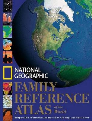 Book cover for "National Geographic" Family Reference Atlas of the World