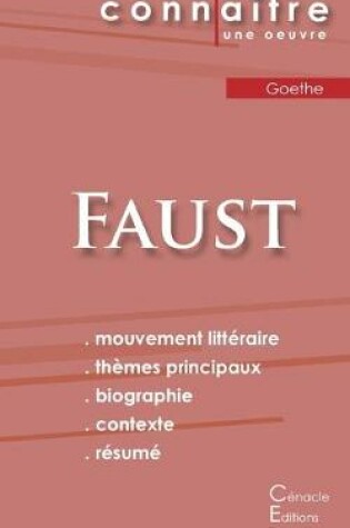 Cover of Fiche de lecture Faust de Goethe (Analyse litteraire de reference et resume complet)