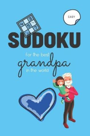 Cover of Sudoku for the best grandpa in the world