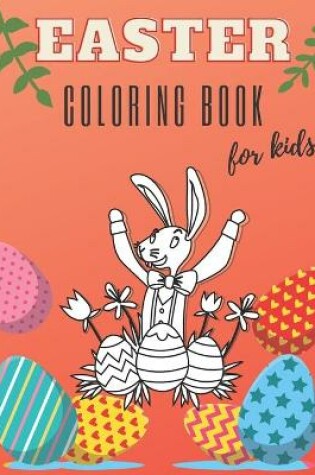 Cover of Easter Coloring Book For Kids