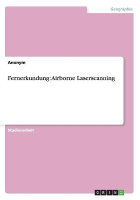 Book cover for Fernerkundung