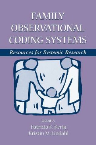 Cover of Family Observational Coding Systems