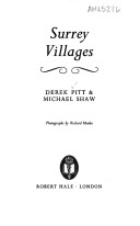 Book cover for Surrey Villages