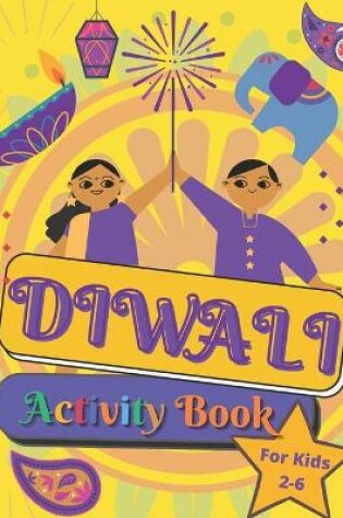 Cover of Diwali Activity book for kids