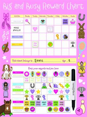 Book cover for Pink Reward Chart