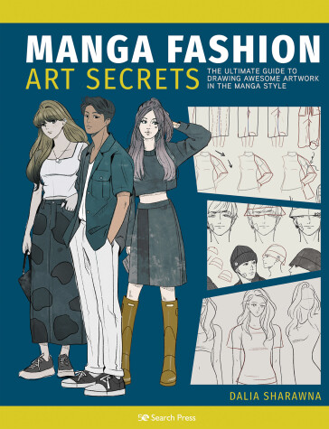 Book cover for Manga Art Fashion Secrets