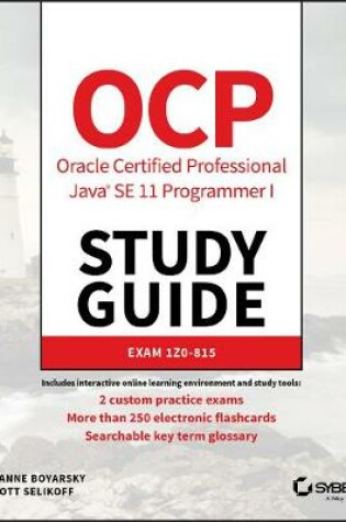 Cover of OCP Oracle Certified Professional Java SE 11 Programmer I Study Guide