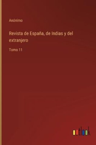 Cover of Revista de España, de Indias y del extranjero