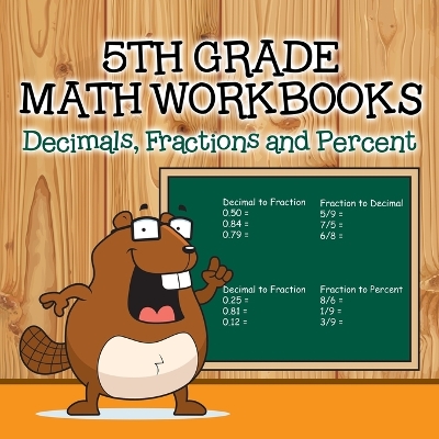 Book cover for Fifth Grade Math Workbooks