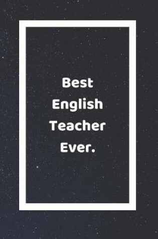 Cover of Best English Teacher Ever