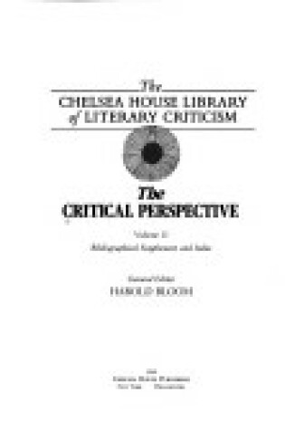 Cover of Critical Perspective (Vol. 1)(Oop)
