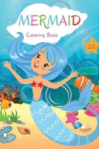 Cover of Mermaid Coloring Book for Kids