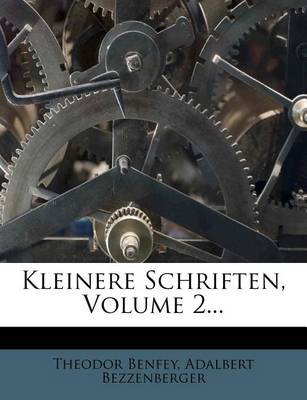 Book cover for Kleinere Schriften, Volume 2...