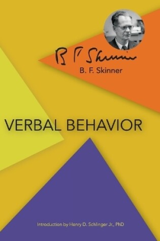 Cover of Verbal Behavior