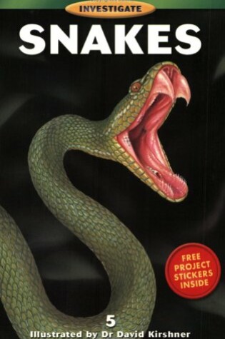 Cover of Bcp Investigate Series: Snakes