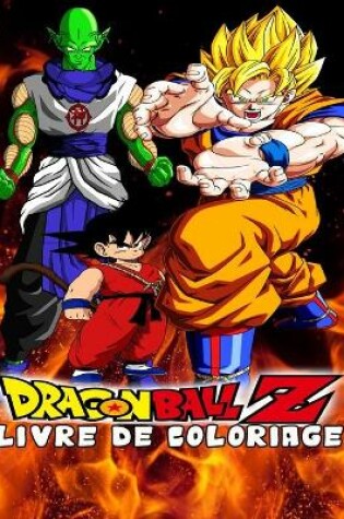 Cover of dragon ball z livre de coloriage