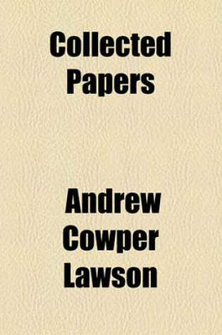 Cover of Collected Papers Volume 1