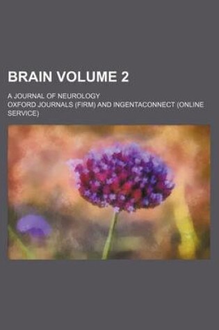 Cover of Brain Volume 2; A Journal of Neurology