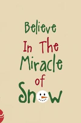 Book cover for Believe In The Miracle Of Snow