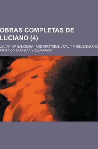 Cover of Obras Completas de Luciano (4 )