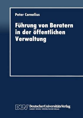 Book cover for Führung von Beratern in der öffentlichen Verwaltung