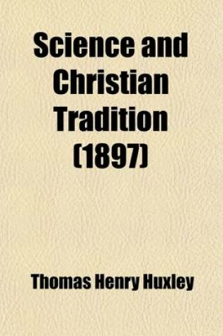 Cover of Science and Christian Tradition; Essays
