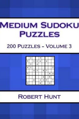 Cover of Medium Sudoku Puzzles Volume 3