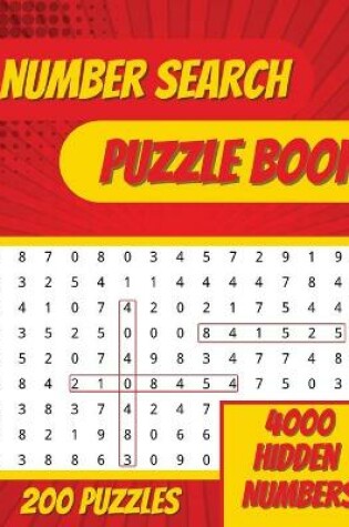 Cover of Number Search Puzzle Book
