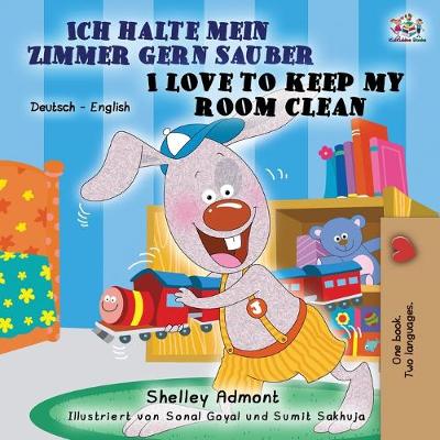 Book cover for Ich halte mein Zimmer gern sauber I Love to Keep My Room Clean