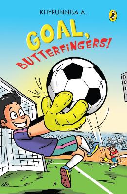 Book cover for Goal, Butterfingers!